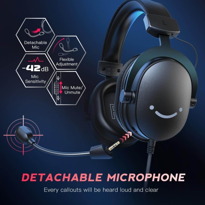 FIFINE H9 – Casque gaming USB/3,5 mm