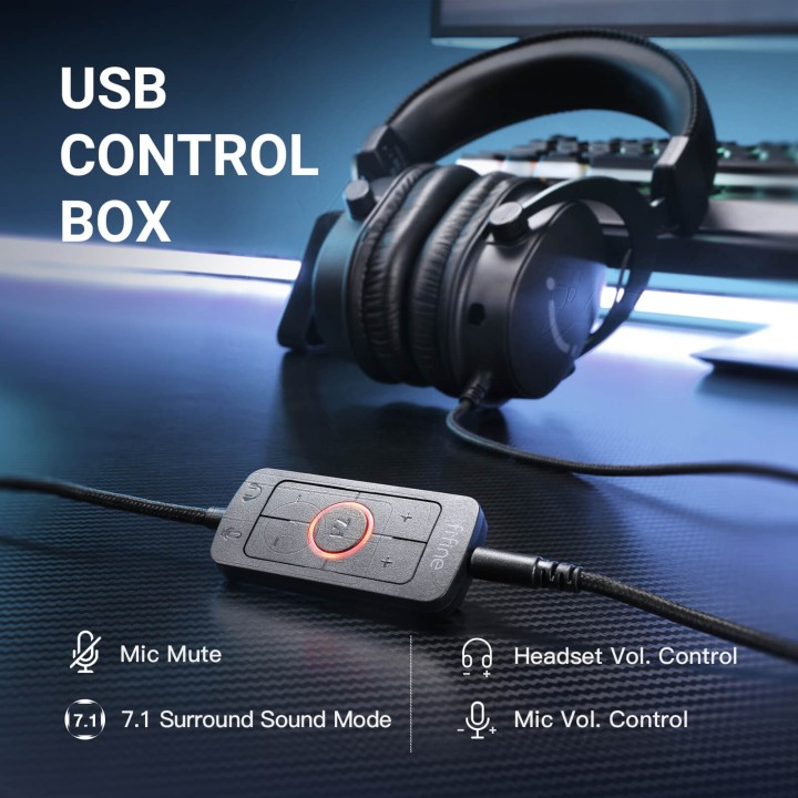 FIFINE H9 – Casque gaming USB/3,5 mm