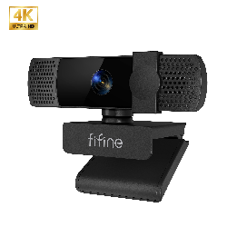 FIFINE K438 – Webcam 4K à mise au point automatique