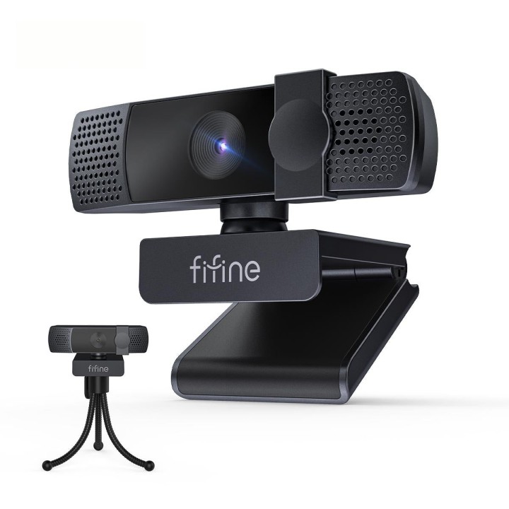 FIFINE K438 – Webcam 4K à mise au point automatique