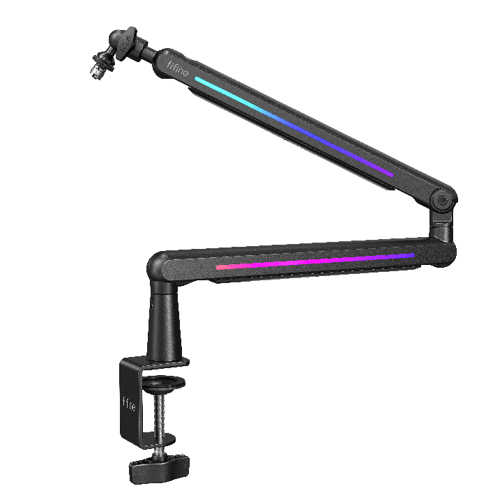 FIFINE BM88PRO – Bras de micro à profil bas avec RGB