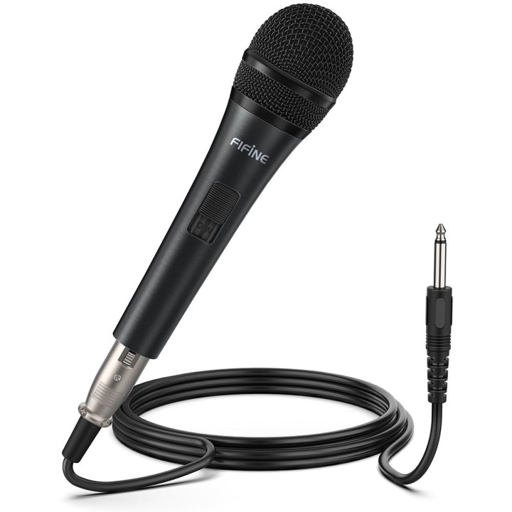 FIFINE K6 – Micro dynamique à main XLR