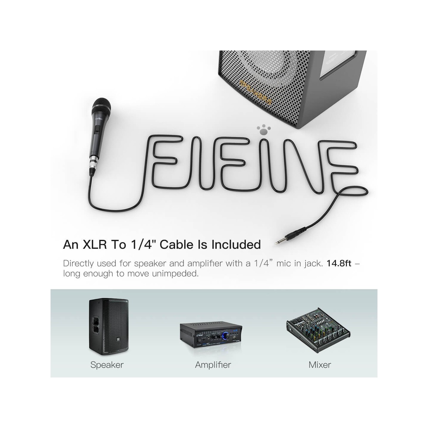 FIFINE K6 – Micro dynamique à main XLR