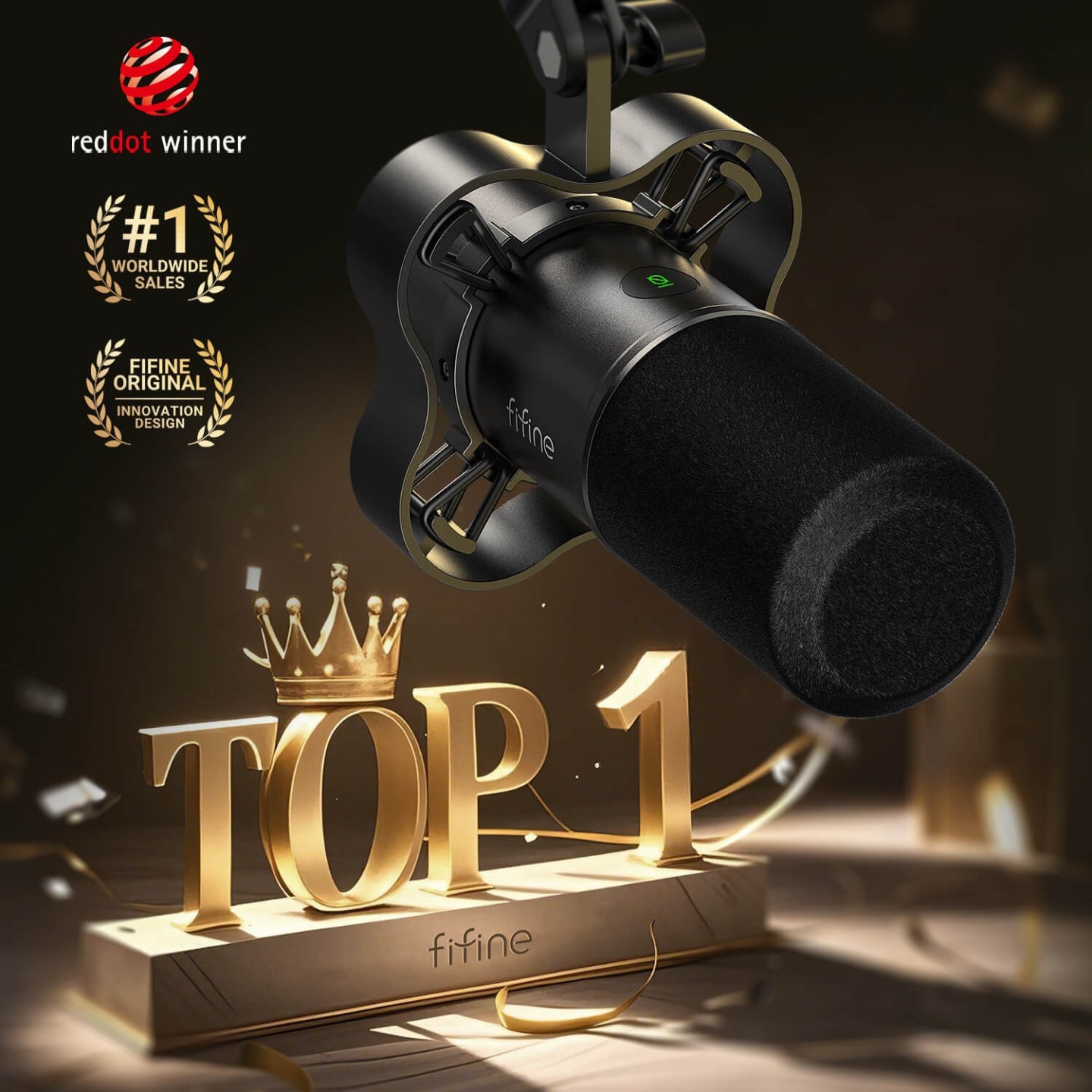 FIFINE AmpliTank K688NEO – Micro dynamique USB/XLR