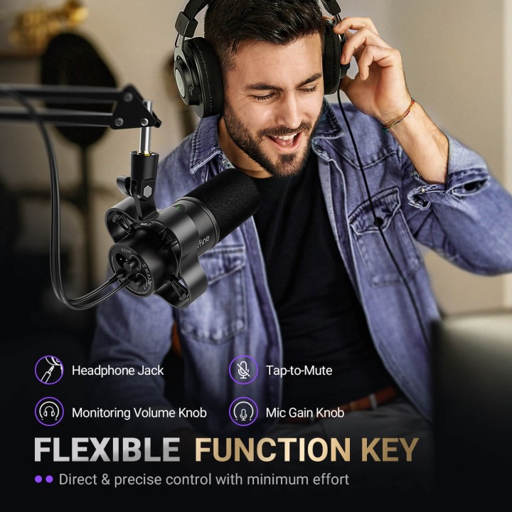 FIFINE AmpliTank K688NEO – Micro dynamique USB/XLR