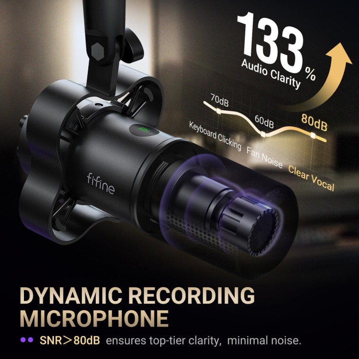 FIFINE AmpliTank K688NEO – Micro dynamique USB/XLR