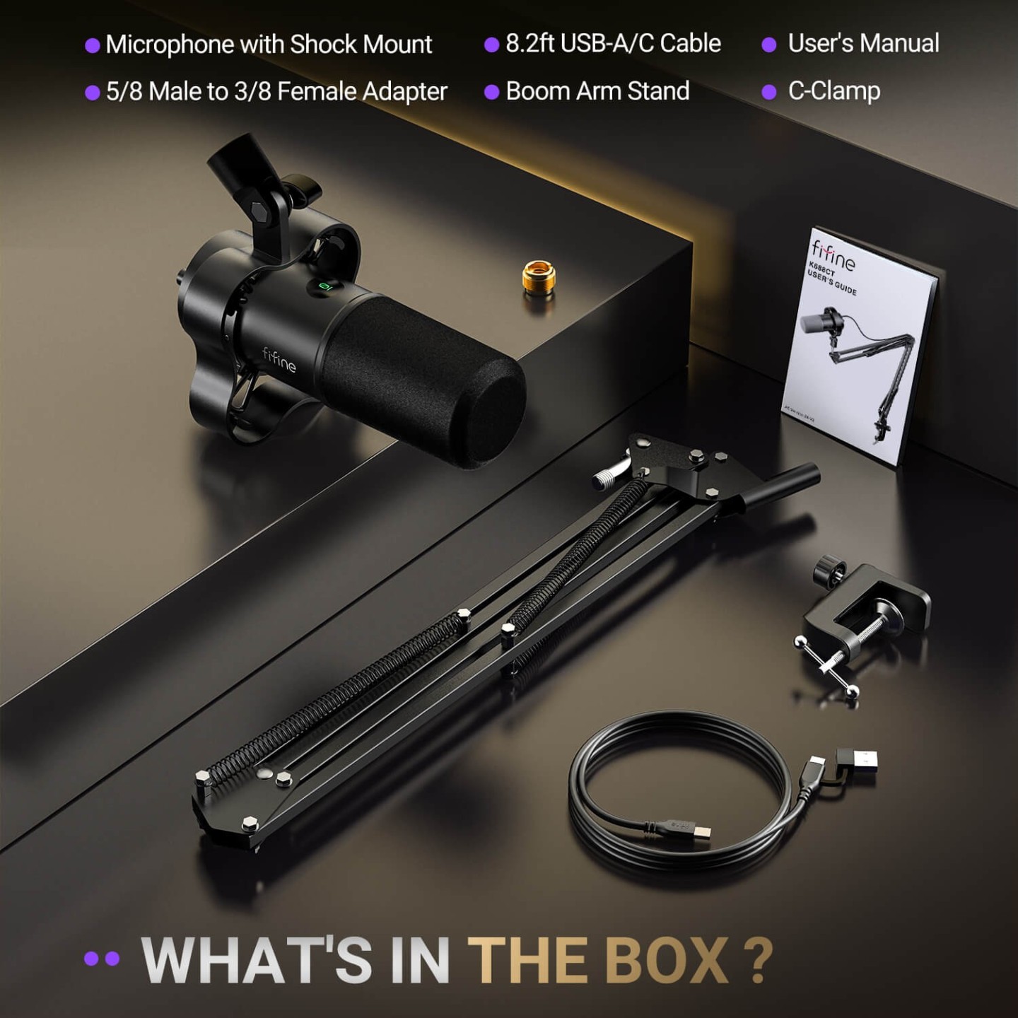 FIFINE AmpliTank K688NEO – Micro dynamique USB/XLR