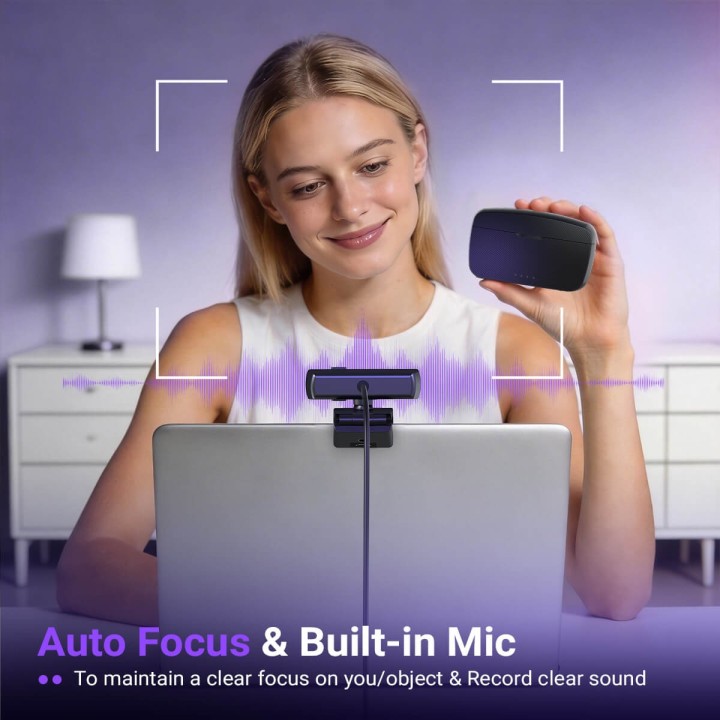 FIFINE K436/K438 – Webcam USB 2K/4K