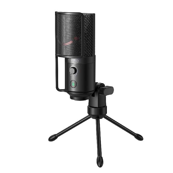FIFINE K669PRO1 – Micro à condensateur USB avec filtre anti-pop