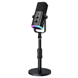 FIFINE AmpliGame AM8S – Micro dynamique avec pied de table réglable