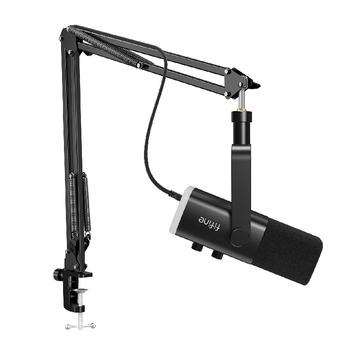 FIFINE AmpliGame AM8T – Kit micro dynamique USB/XLR avec bras articulé