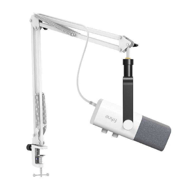 FIFINE AmpliGame AM8T – Kit micro dynamique USB/XLR avec bras articulé
