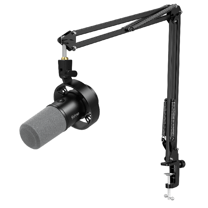 FIFINE AmpliTank K688CT – Kit micro dynamique USB/XLR avec bras articulé