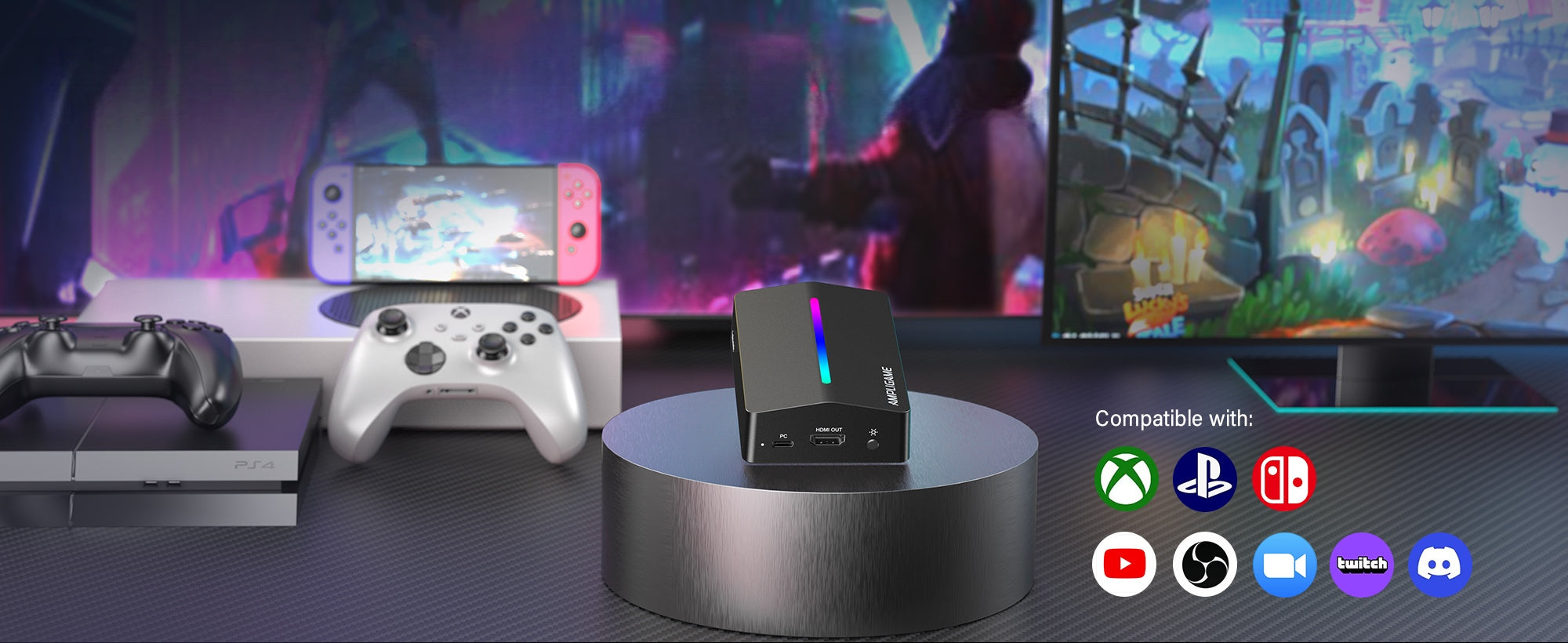 La simplicité du plug-and-play avec un routage audio de niveau pro