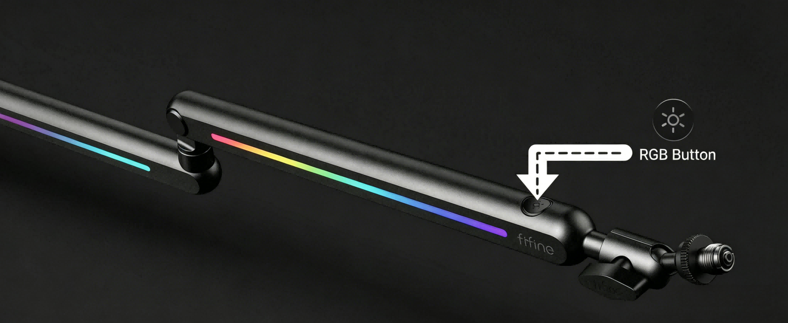 Éclairage RGB à commande tactile