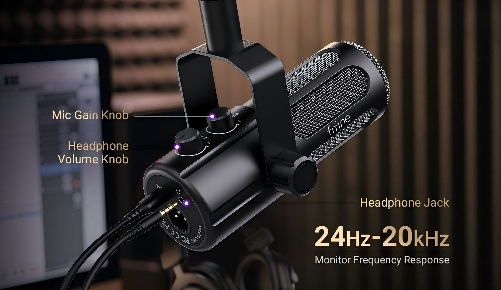 Performance audio de qualité studio