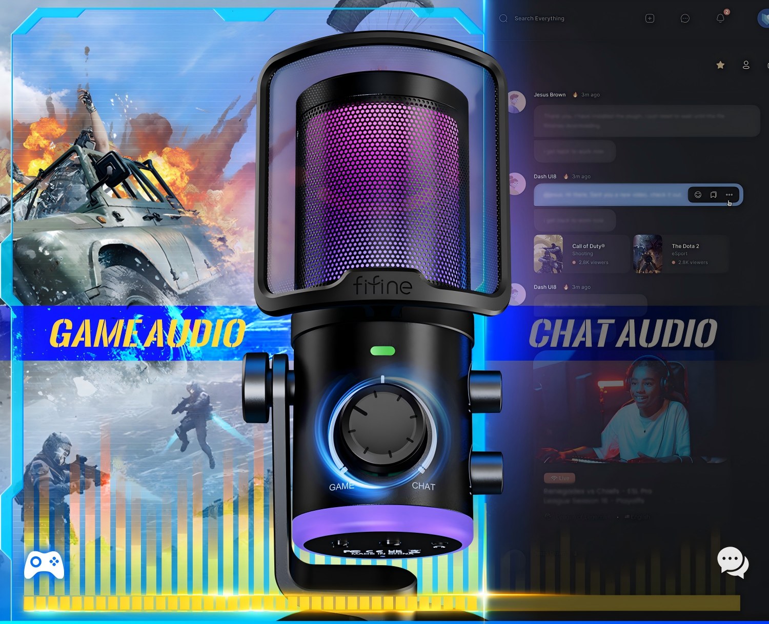 Molette ChatMix : l’équilibre jeu/voix au bout des doigts